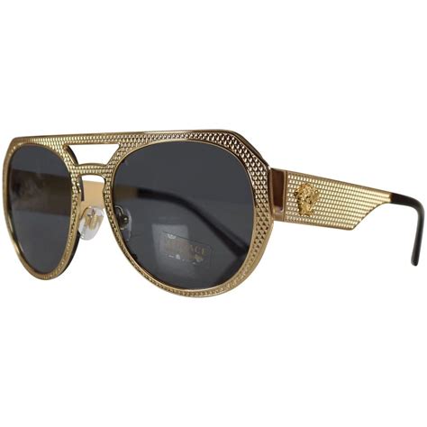 versace gold man pilot sunglasses|gianni Versace sun sunglasses.